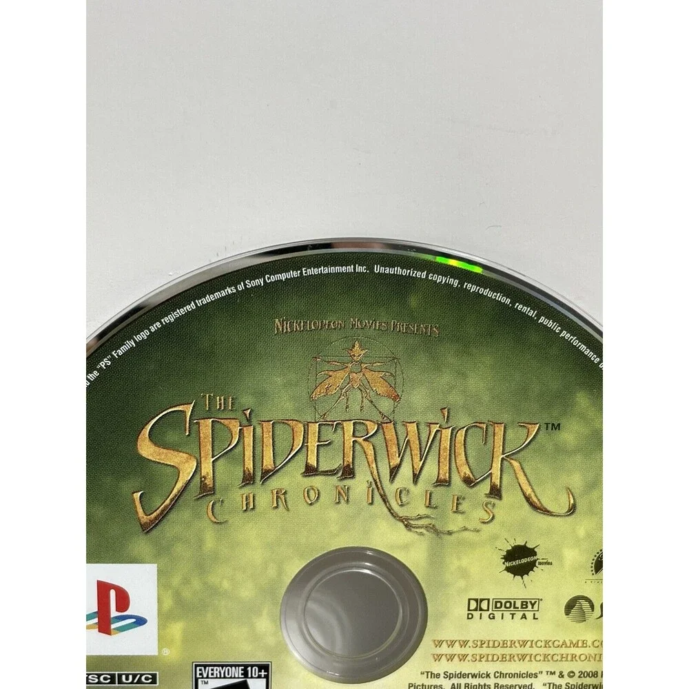 The Spiderwick Chronicles PlayStation 2 Disc Only